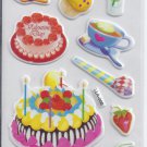 Desserts Food stickers - Crafts Rewards Kids Scrapbook