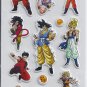 Dragon Ballz Anime stickers - Crafts Rewards Kids Scrapbook