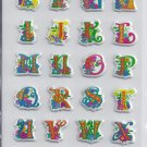 Alphabets Letters stickers - Crafts Rewards Kids Scrapbook
