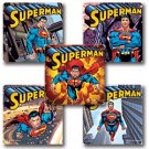 Superman - Hero - Large Stickers - Kids Rewards Crafts Scrapbook