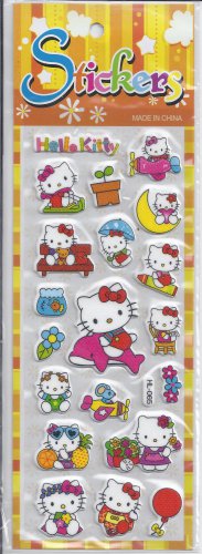 Hello Kitty Sparkle stickers - Crafts Rewards Kids Scrapbook