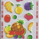 Fruits Sparkle stickers - Crafts Rewards Kids Scrapbook