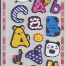 Animal Alphabets Sparkle Puffy stickers - Crafts Rewards Kids Scrapbook