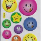 Smileys Puffy stickers - Crafts Rewards Kids Scrapbook
