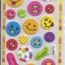 Smileys Sparkle Puffy stickers - Crafts Rewards Kids Scrapbook