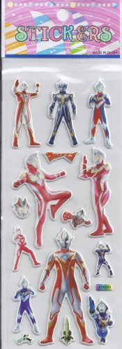 SOLD OUT - Power Rangers Hero Puffy stickers - Crafts Rewards Kids Scrapbook