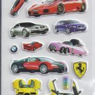 Cars-  Puffy stickers - Crafts Rewards Kids Scrapbook