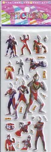SOLD OUT Power Rangers-  Puffy stickers - Crafts Rewards Kids Scrapbook