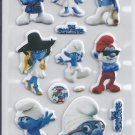 Smurfs- Puffy stickers - Crafts Rewards Kids Scrapbook