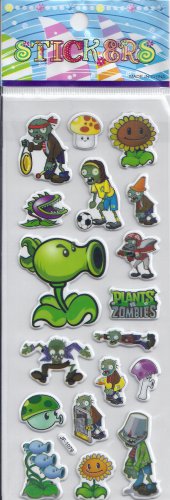 Zombies - Puffy stickers - Crafts Rewards Kids Scrapbook