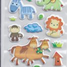 Animals- Puffy stickers - Crafts Rewards Kids Scrapbook