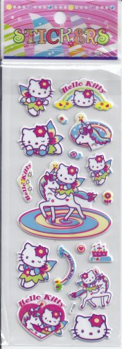 SOLD OUT - Kitty- Puffy stickers - Crafts Rewards Kids Scrapbook