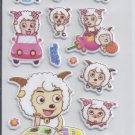 Goat Animal - Puffy stickers - Crafts Rewards Kids Scrapbook