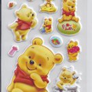 Baby Pooh Bear Animal - Puffy stickers - Crafts Rewards Kids Scrapbook