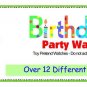 Blues - 8 Toy Pretend Watch  Watches-Dog  Birthday Party Favors Pinata Reward