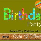 Fairies Fairy - 8 Toy Pretend Watch  Watches- Birthday Party Favors Pinata Reward