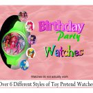 Strawberry Shortcake - 8 Toy Pretend Watch  Watches- Birthday Party Favors Pinata Reward