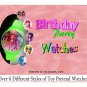 Strawberry Shortcake - 8 Toy Pretend Watch  Watches- Birthday Party Favors Pinata Reward