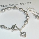 Silver South Sea Pearl Set