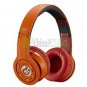 Hot Syllable G08-004 Gogo Wireless Bluetooth High Definition Over-Ear Studio Headphones With Mic-Red