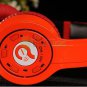 Hot Syllable G08-004 Gogo Wireless Bluetooth High Definition Over-Ear Studio Headphones With Mic-Red