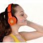 Syllable G08-007 Wireless Headphones-gogo Over Ear DJ Bluetooth With High Quality-Shallow Red