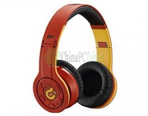Syllable G08-005 2.4ghz Wireless Bluetooth Headphones Noise Cancelling Over Ear HD Headset-Deep Red
