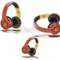Syllable G08-005 2.4ghz Wireless Bluetooth Headphones Noise Cancelling Over Ear HD Headset-Deep Red