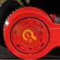 Syllable G08-005 2.4ghz Wireless Bluetooth Headphones Noise Cancelling Over Ear HD Headset-Deep Red