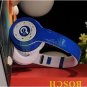 Syllable G08-003 Wireless Bluetooth Noise Cancellation DJ Headphone Over-Ear Headsets-Dark Blue