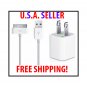 USB Mini Wall Charger & AC Cable For iPhone