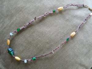 Green Fish Necklace