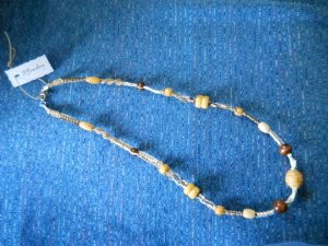 Wood Bead Necklace
