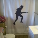 Bath Shower Curtain WWI World War One soldier trench death