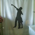 Bath Shower Curtain wish upon a star point sky dream aspire