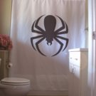 Bath Shower Curtain spider pincer attack arachnid venom fang