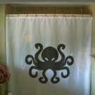 Bath Shower Curtain octopus eight leg sea creature tentacle
