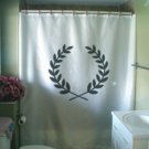 Bath Shower Curtain laurel wreath bay victory Olympic Roman