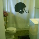 Bath Shower Curtain football helmet American season guard