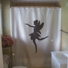 Bath Shower Curtain fairy frolic gossamer wing dance magic