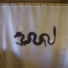 Bath Shower Curtain eastern drago chinese wise power china