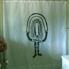 Bath Shower Curtain Australia aborigine dreamtime petroglyph