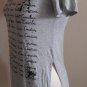 Juicy Couture T Shirt Gray Black Glitter Love Couture Small Tee