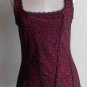 White House Black Market Animal Print Red Tank Size Medium