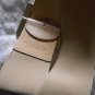 New York & Company Belt Tortoise Shell Buckle Stretch Beige