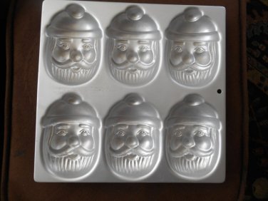 Wilton Santa Face Cake Vintage Single Serving Pan Party 502-3878