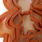 Wilton Cookie Cutters Teddy Bears Nesting  Set of 4