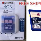 Genuine Kingston 4GB SDHC Class 4