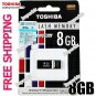 (TOSHIBA) 8GB Memory USB 2.0 Flash Drive