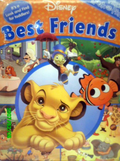 Disney's First Look and Find Book - Best Friends